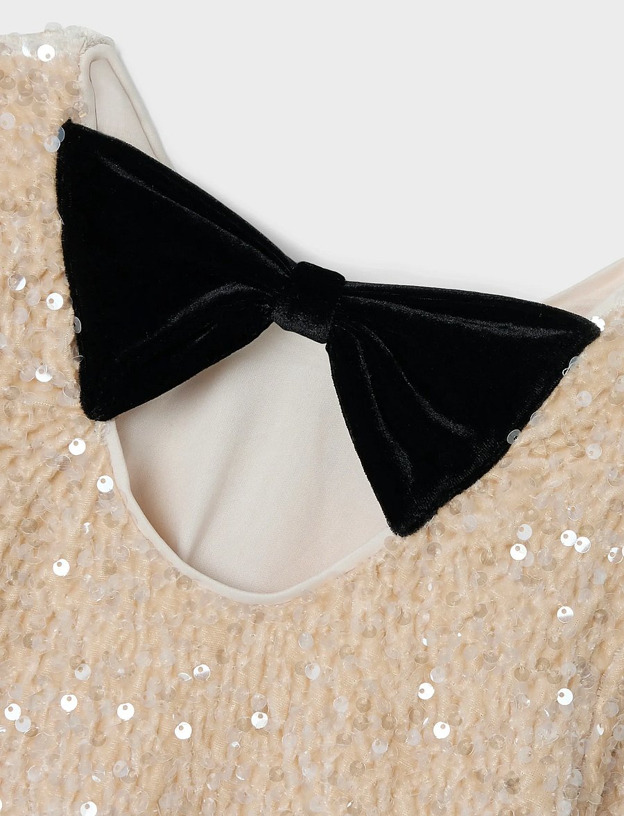 name it - NKFRUSITTA LS DRESS - feestjurken - jet stream - 0