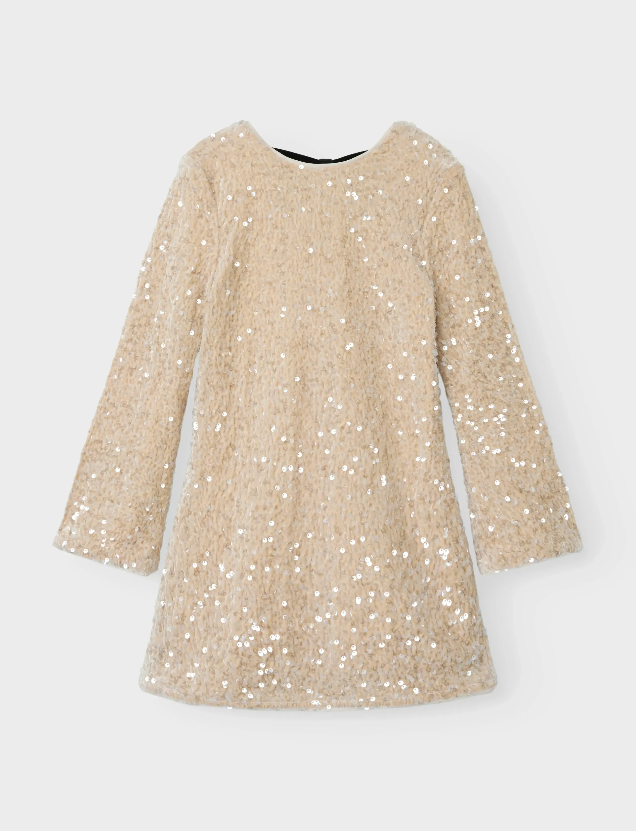 name it - NKFRUSITTA LS DRESS - feestjurken - jet stream - 3