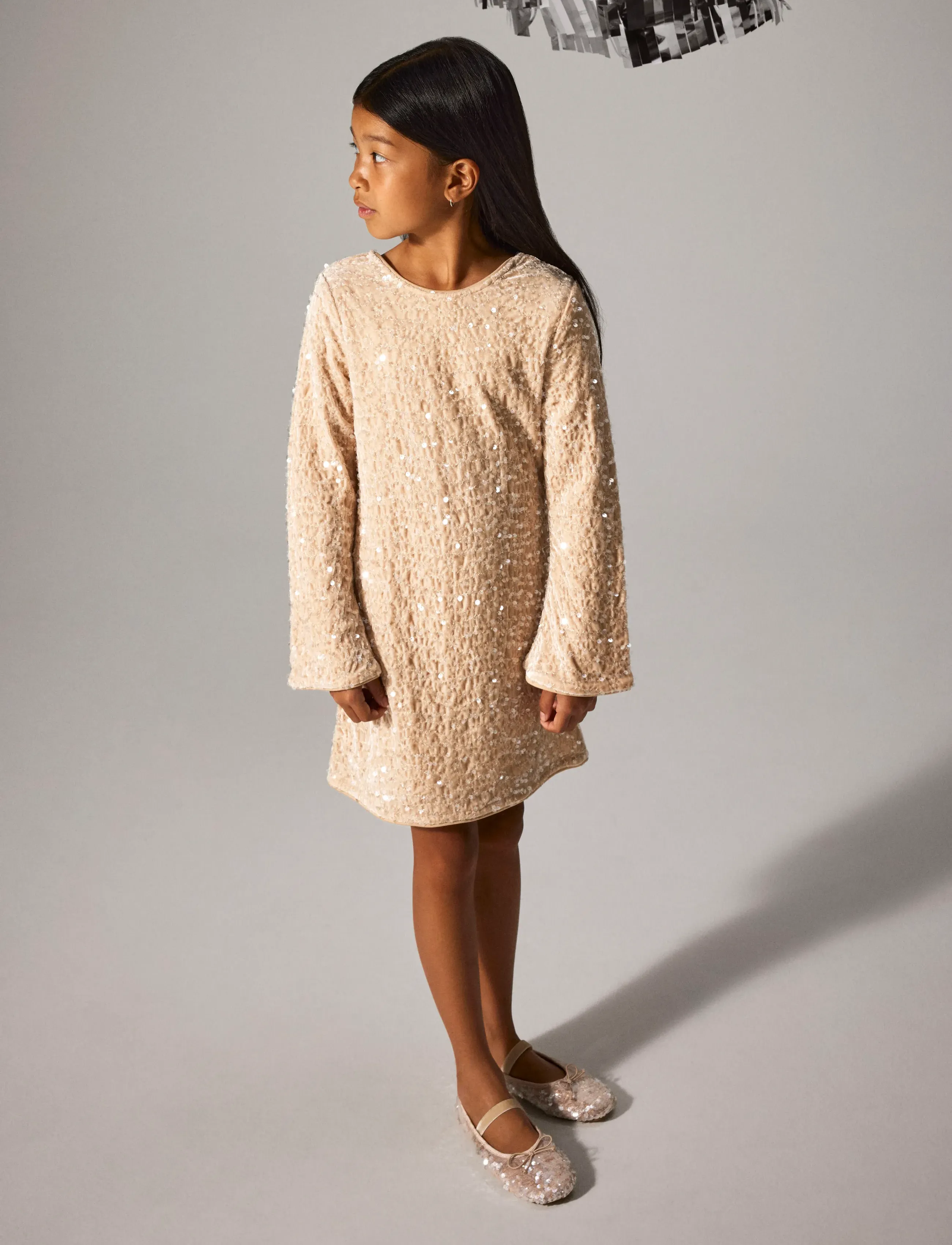 name it - NKFRUSITTA LS DRESS - feestjurken - jet stream - 5