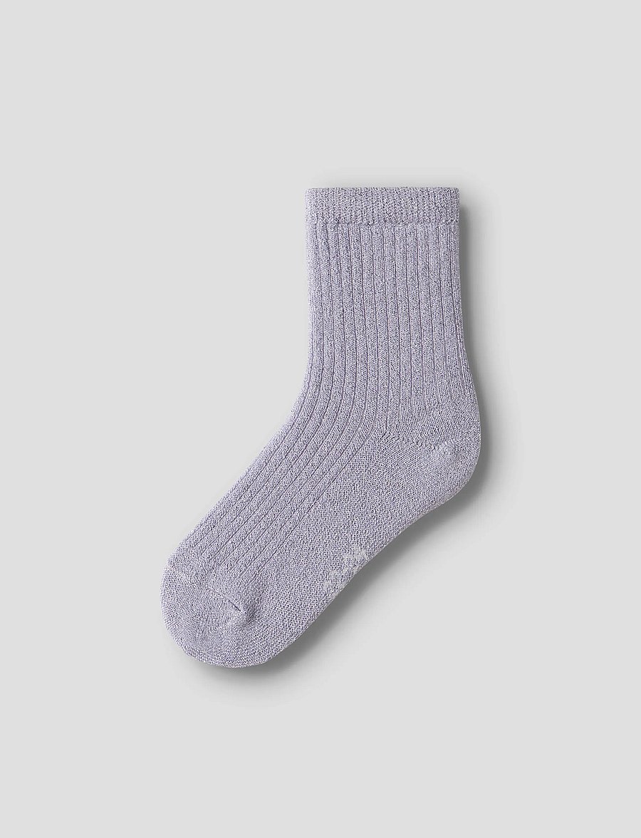 name it - NMFTUTTI 2P SOCK - lavender gray - 1