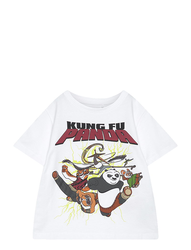name it - NMMJAC KUNGFUPANDA NREG SS TOP BOX SKY - bright white - 0