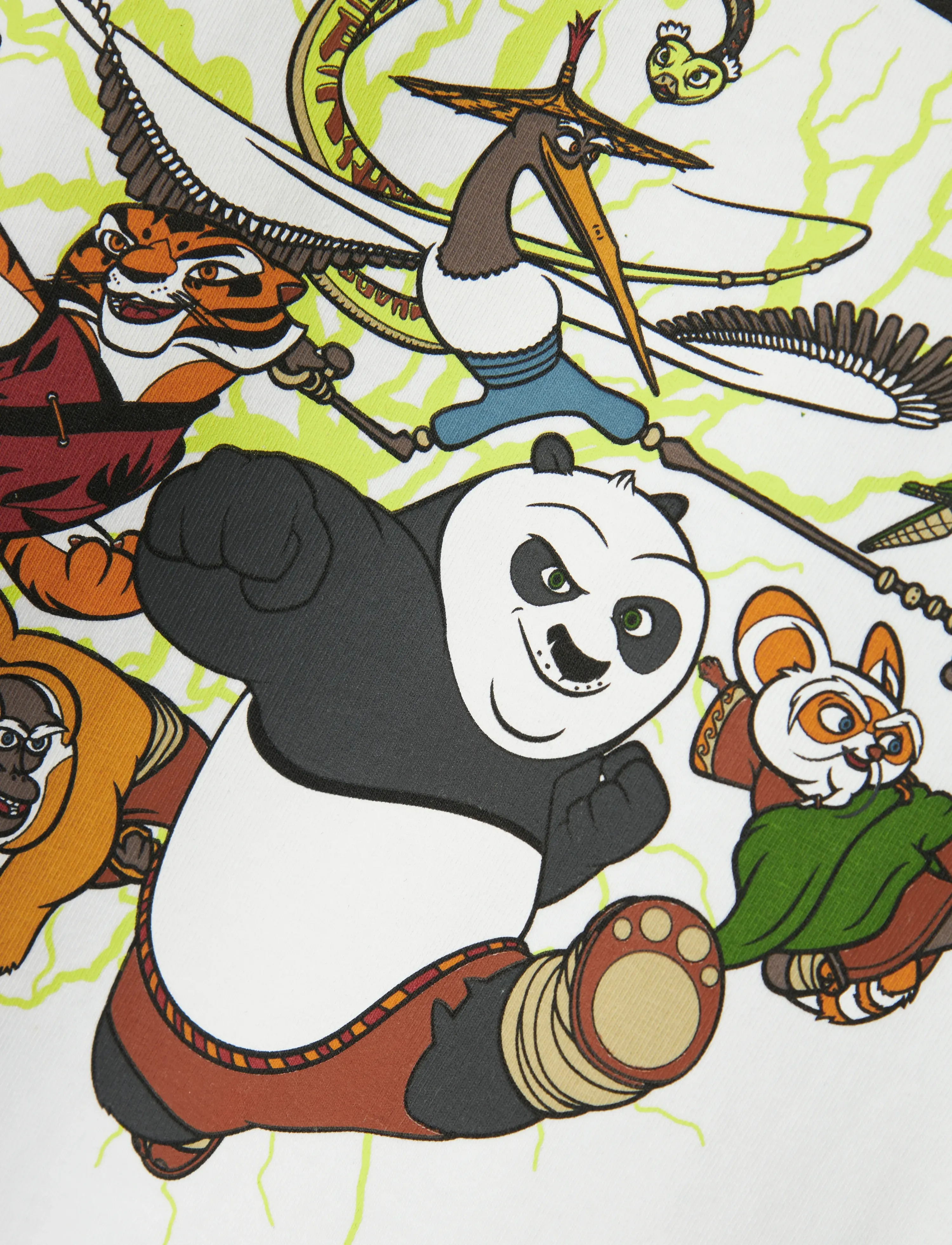 name it - NMMJAC KUNGFUPANDA NREG SS TOP BOX SKY - bright white - 2