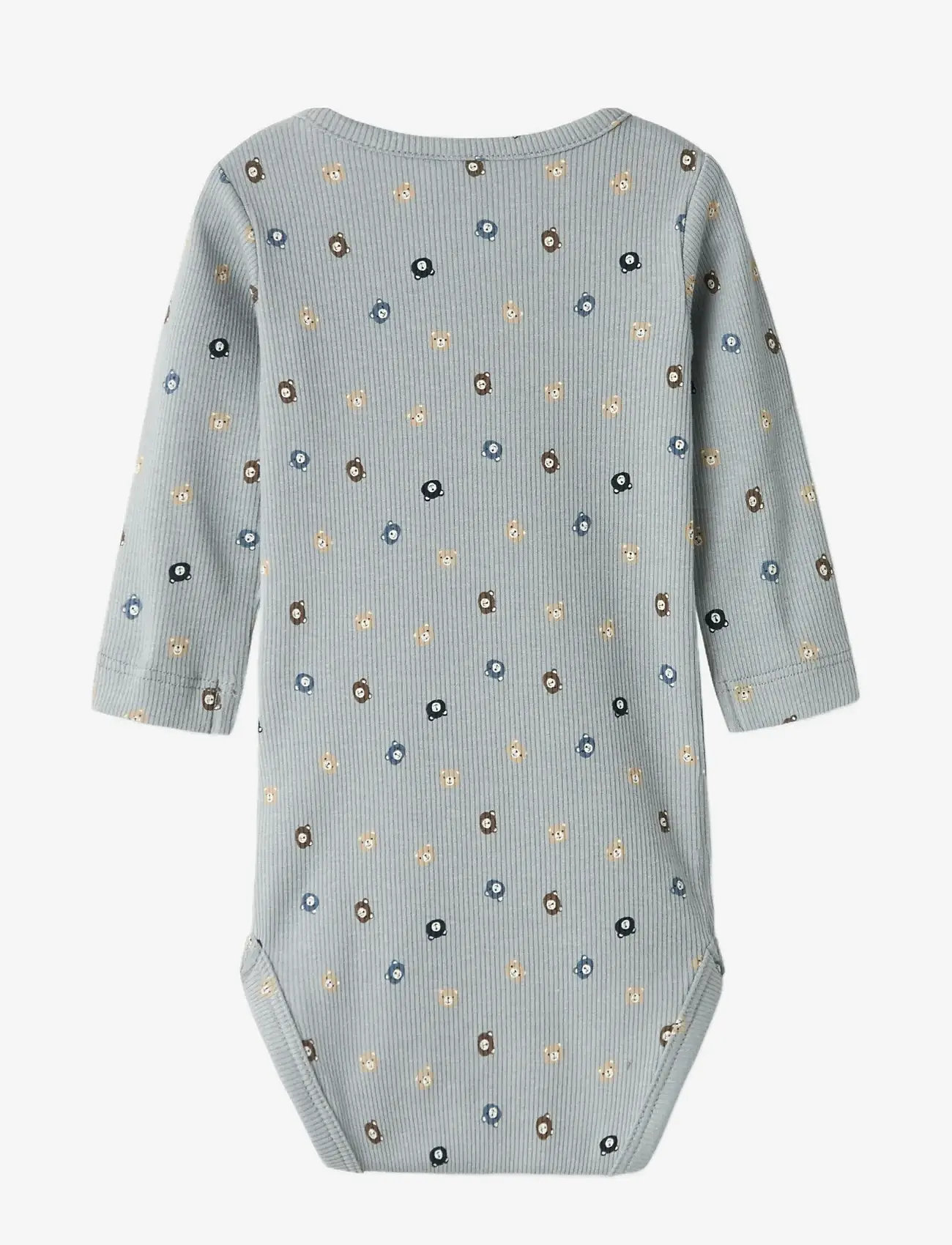 name it - NBMTUMAS LS BODY - langärmelige bodys - quarry - 2