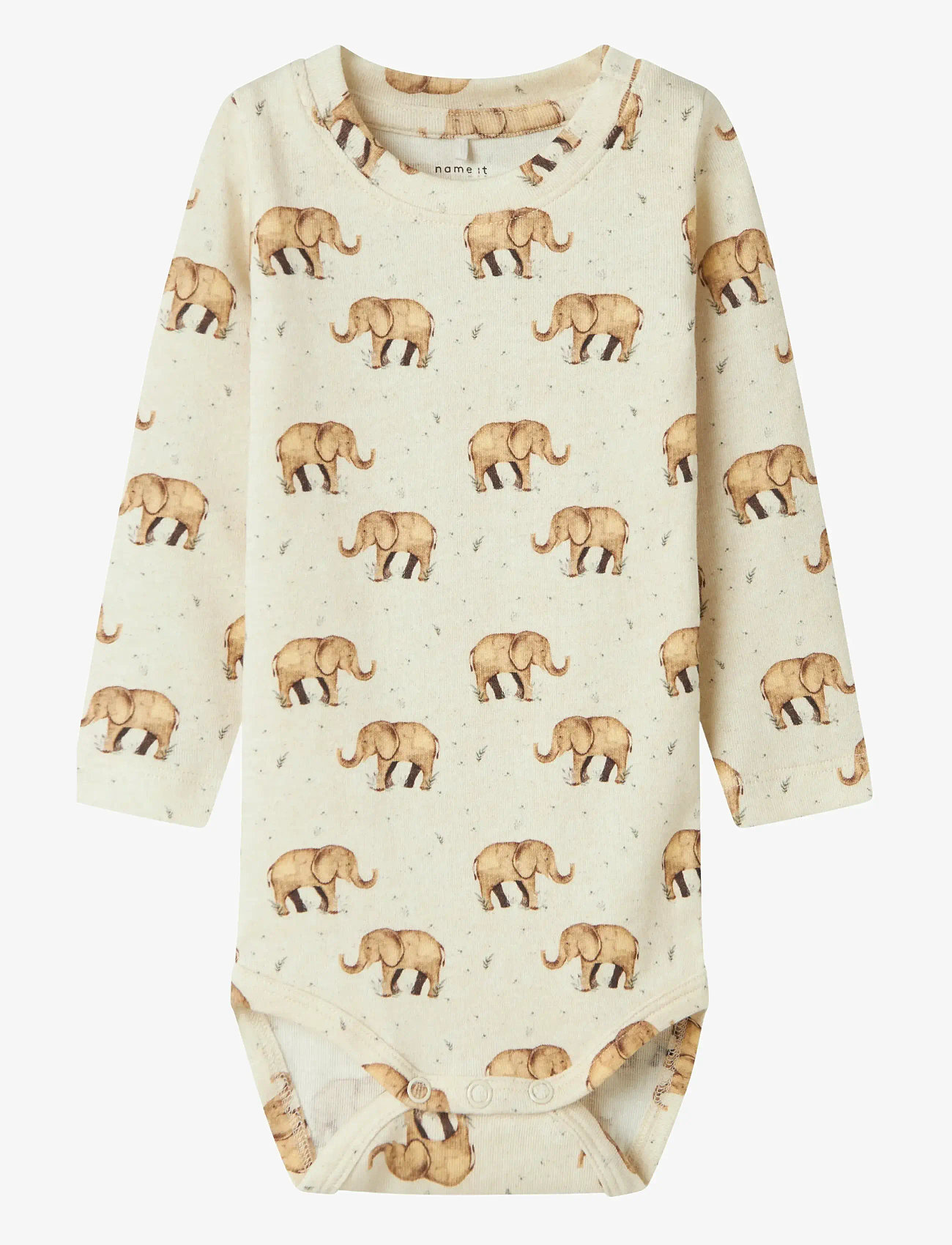 name it - NBMBOBBY M LS BODY - laveste priser - peyote melange - 0