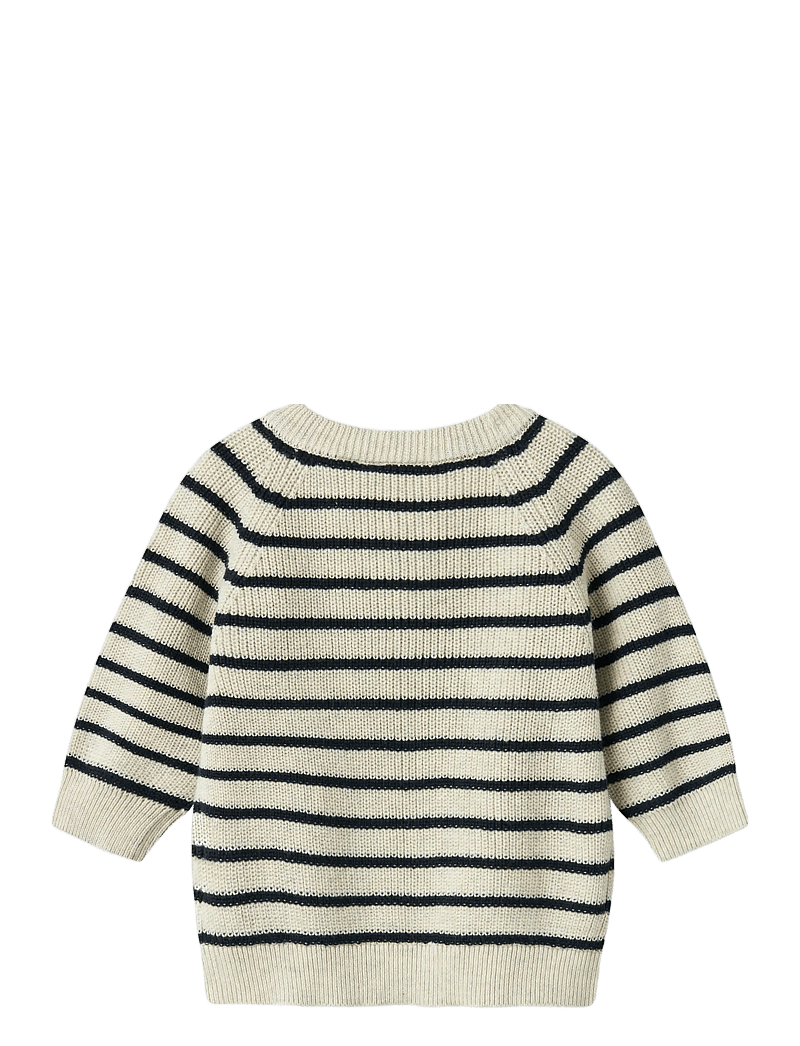 name it - NBMMAST LS KNIT CARD NOOS - cardigans - peyote melange - 2