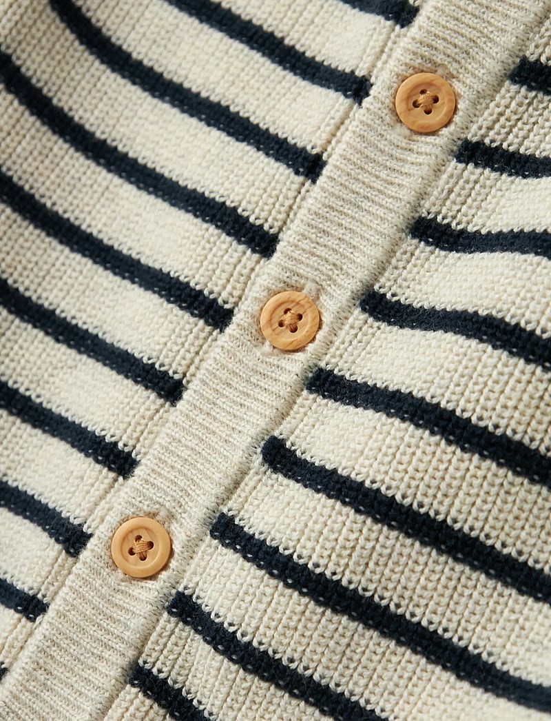 name it - NBMMAST LS KNIT CARD NOOS - cardigans - peyote melange - 5