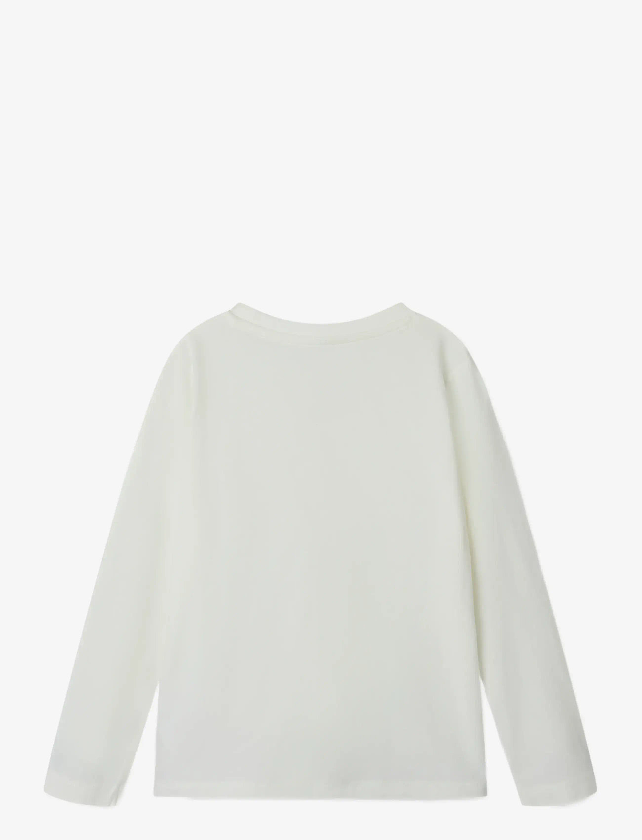 name it - NMFVIBBI LS TOP NOOS - efterårstøj - cloud dancer - 1