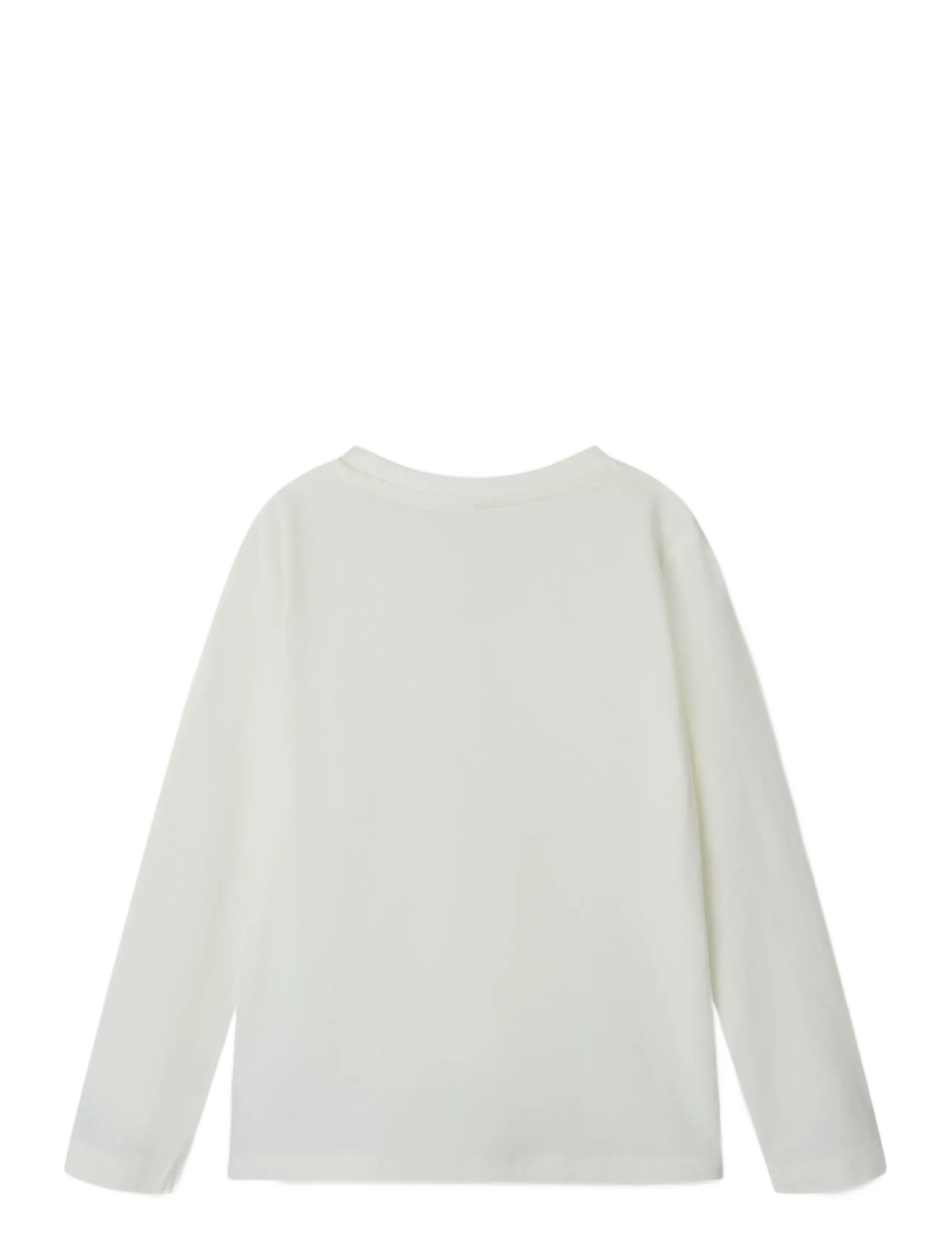 name it - NMFVIBBI LS TOP NOOS - långärmade - cloud dancer - 1