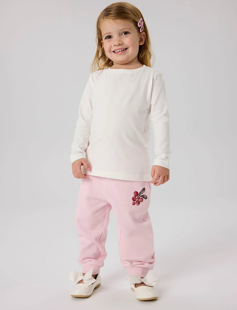 name it - NMFVIBBI LS TOP NOOS - langärmelig - cloud dancer - 3