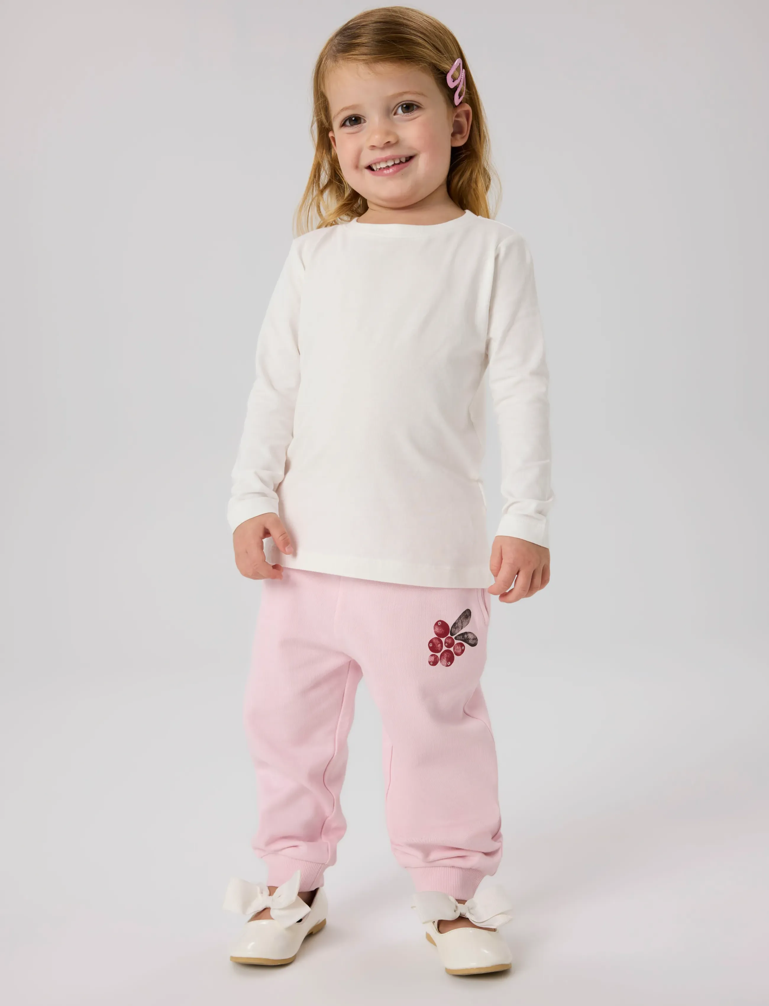 name it - NMFVIBBI LS TOP NOOS - långärmade - cloud dancer - 3