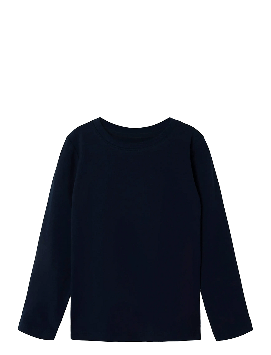 name it - NMFVIBBI LS TOP NOOS - langærmede t-shirts - dark sapphire - 0