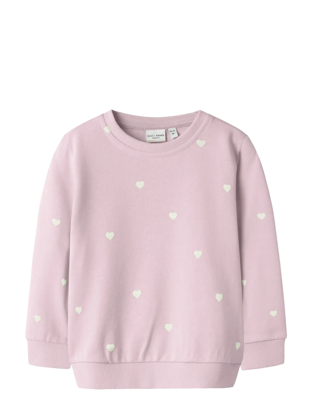NAME IT Nmfvalba Ls Sweat Unb Noos Pink - 122-128 - Kinder