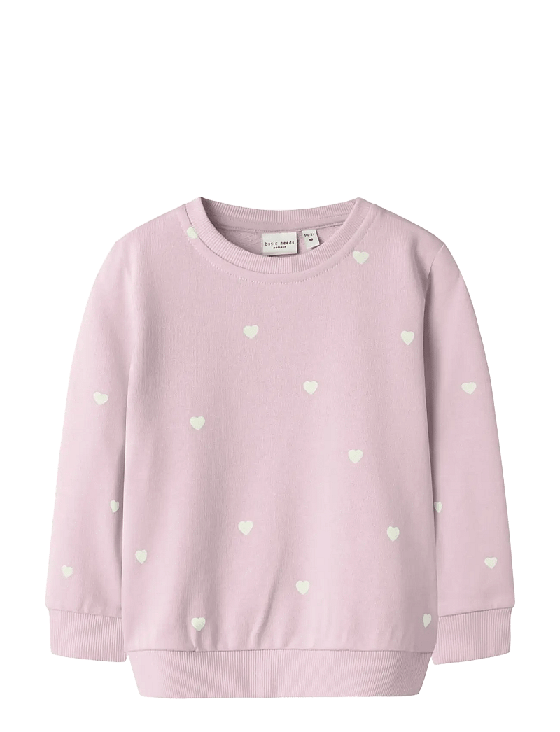 name it - NMFVALBA LS SWEAT UNB NOOS - sweatshirts - corsage - 1