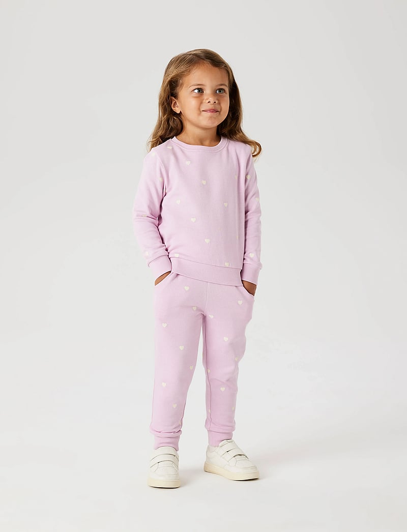 name it - NMFVALBA LS SWEAT UNB NOOS - sweatshirts - corsage - 0