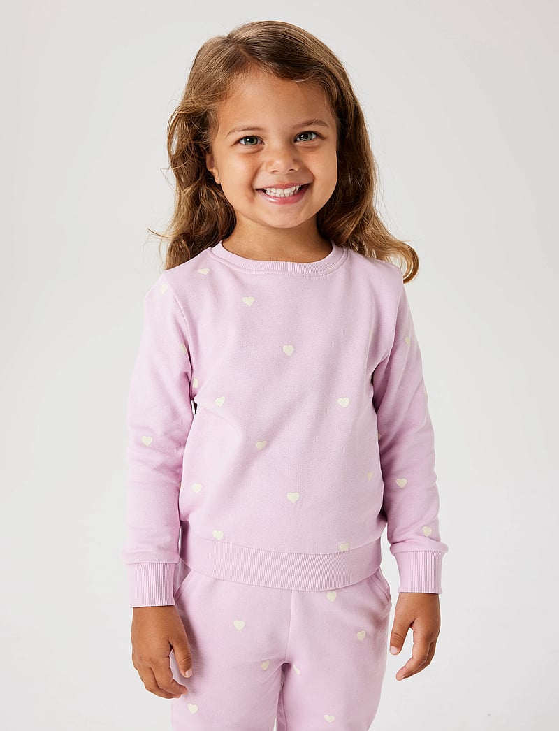 name it - NMFVALBA LS SWEAT UNB NOOS - sweatshirts - corsage - 2