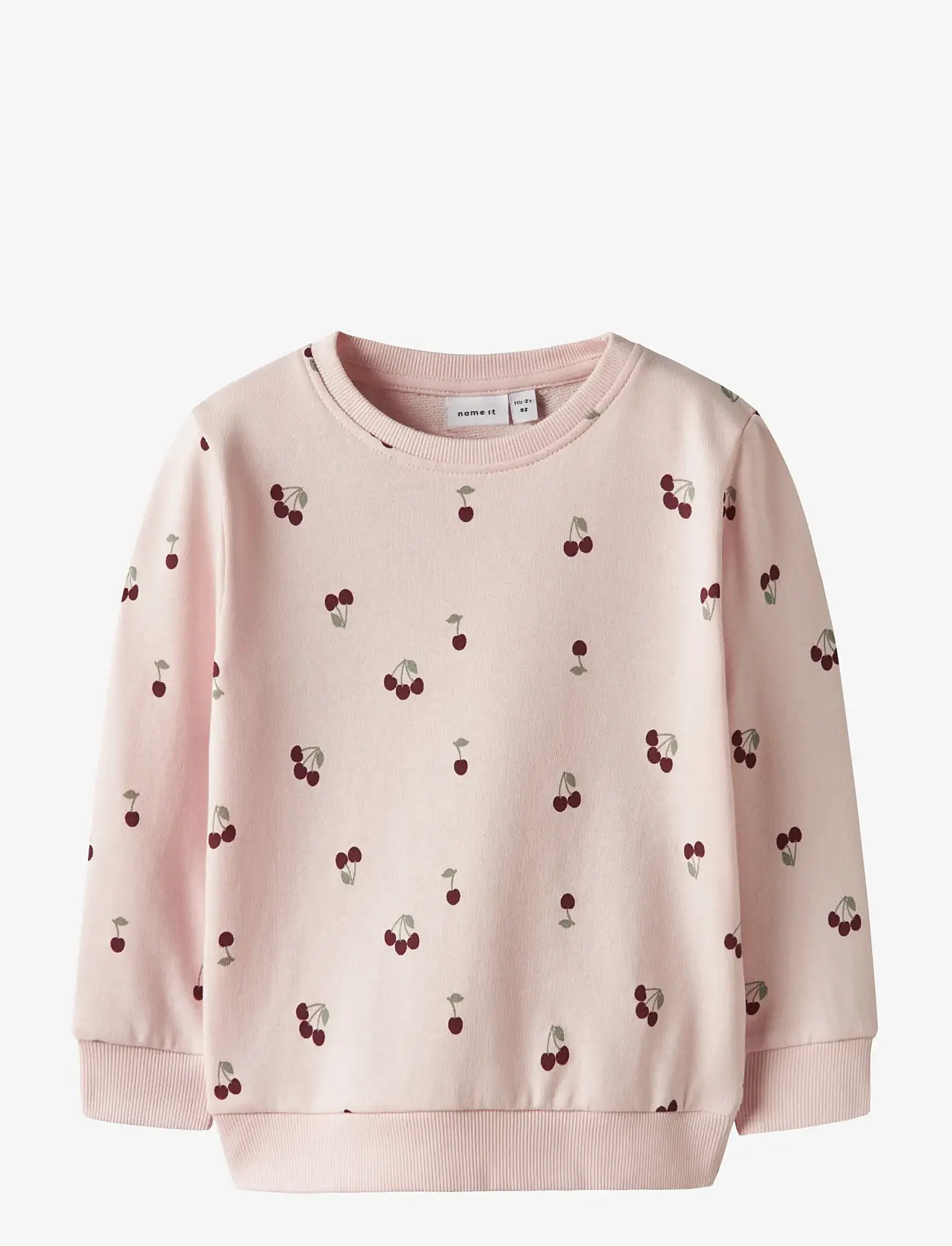 name it - NMFVALBA LS SWEAT UNB NOOS - sweatshirts - crystal pink - 1