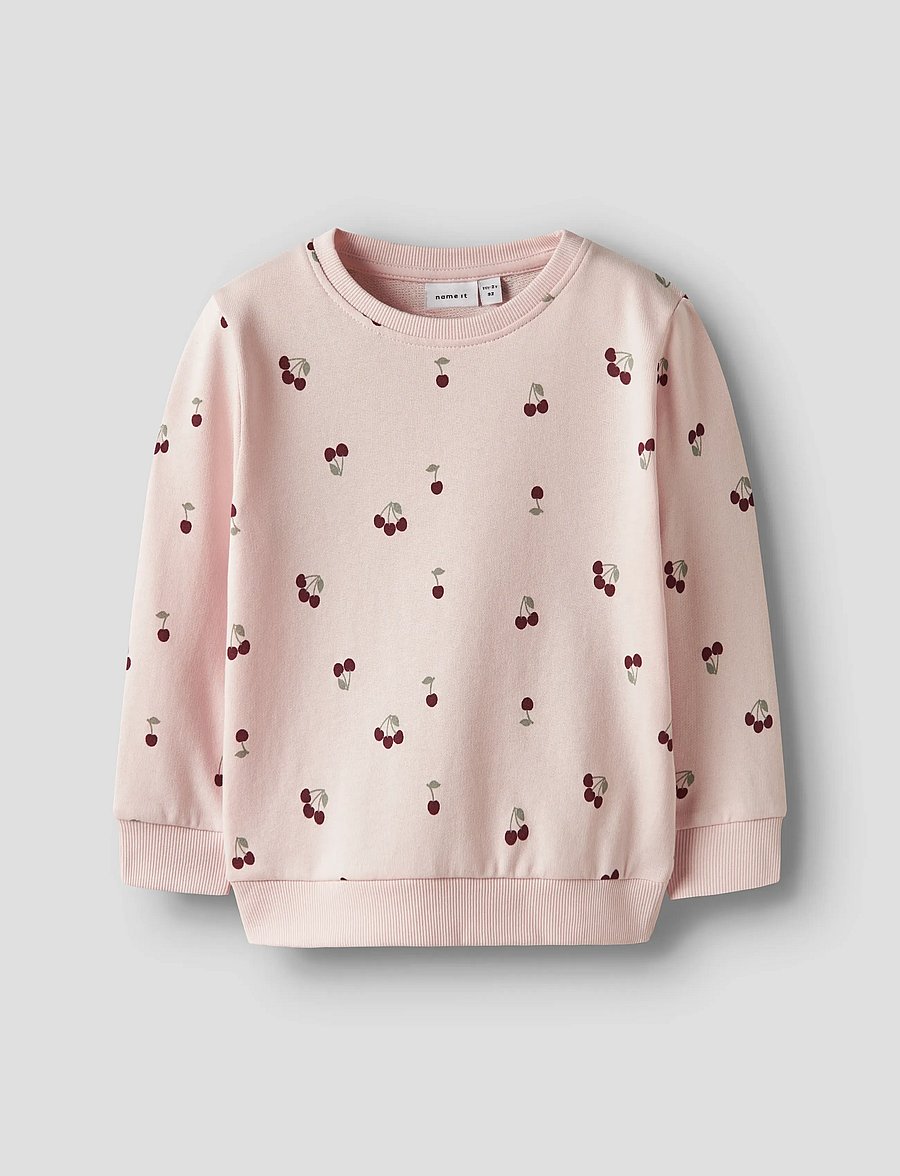 name it - NMFVALBA LS SWEAT UNB NOOS - sweatshirts - crystal pink - 0