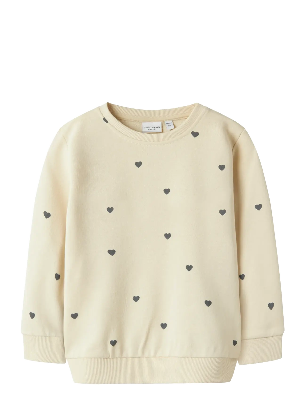 NAME IT Nmfvalba Ls Sweat Unb Noos Cream - 122-128 - Kinder