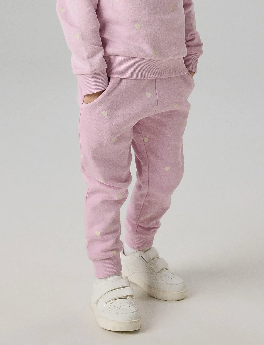 name it - NMFVALBA SWE PANT UNB NOOS - mjukisbyxor - corsage - 4