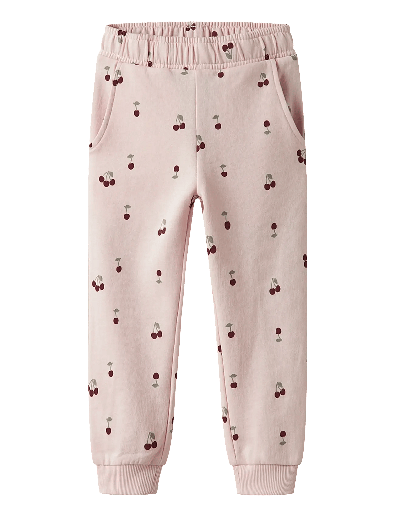 name it - NMFVALBA SWE PANT UNB NOOS - sweatpants - crystal pink - 1