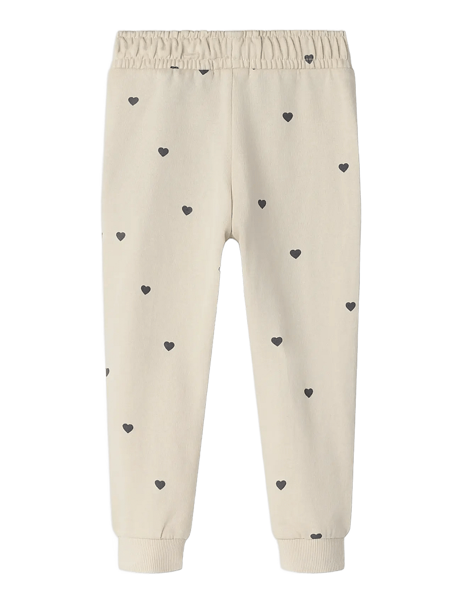 name it - NMFVALBA SWE PANT UNB NOOS - mjukisbyxor - summer sand - 2