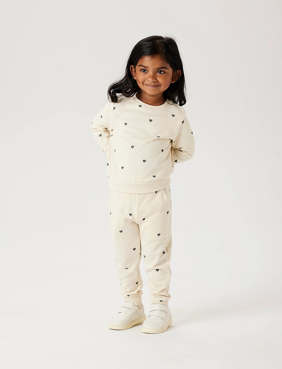 name it - NMFVALBA SWE PANT UNB NOOS - mjukisbyxor - summer sand - 3