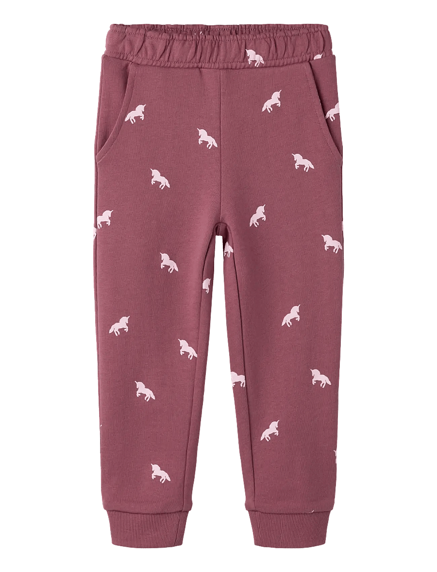name it - NMFVALBA SWE PANT UNB NOOS - sweatpants - wild ginger - 0