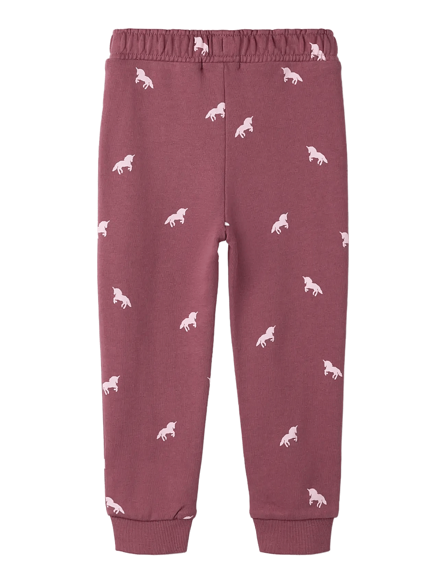 name it - NMFVALBA SWE PANT UNB NOOS - sweatpants - wild ginger - 1
