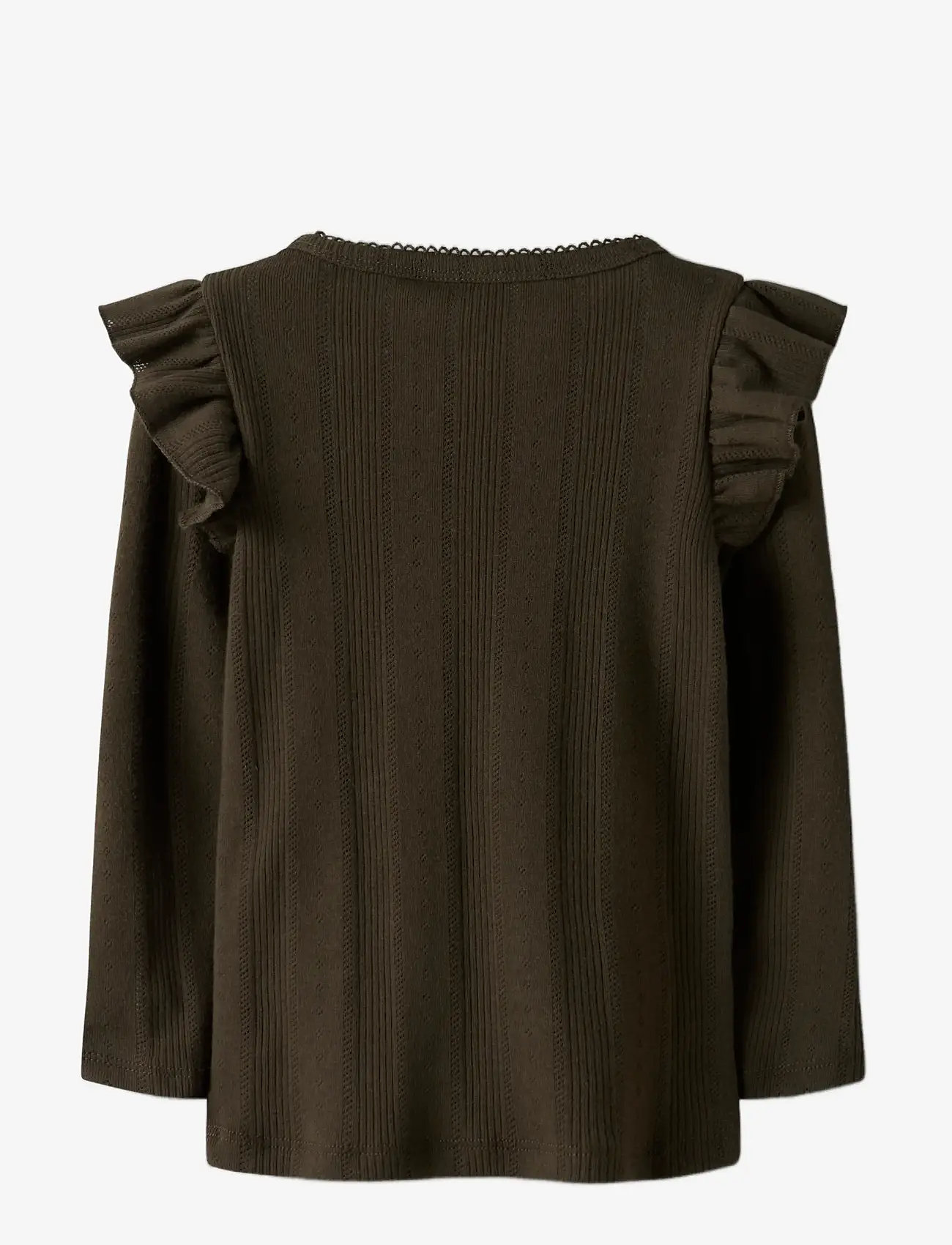 name it - NMFJULIA LS SLIM TOP NOOS - langærmede t-shirts - delicioso - 1