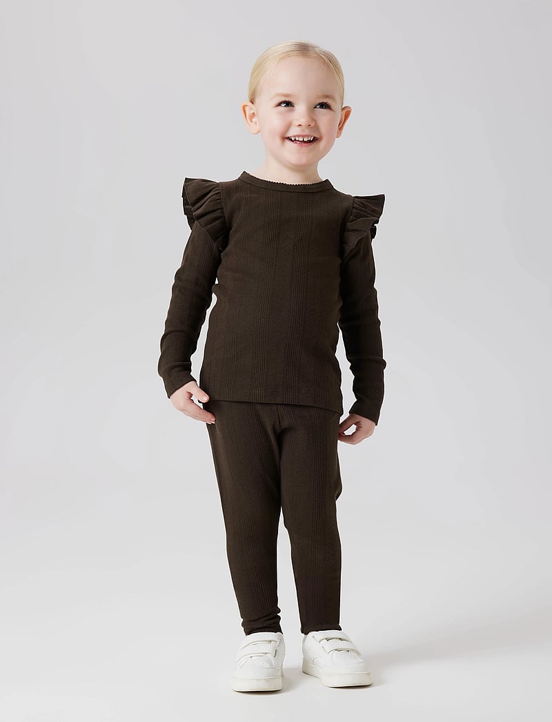 name it - NMFJULIA LS SLIM TOP NOOS - langærmede t-shirts - delicioso - 2