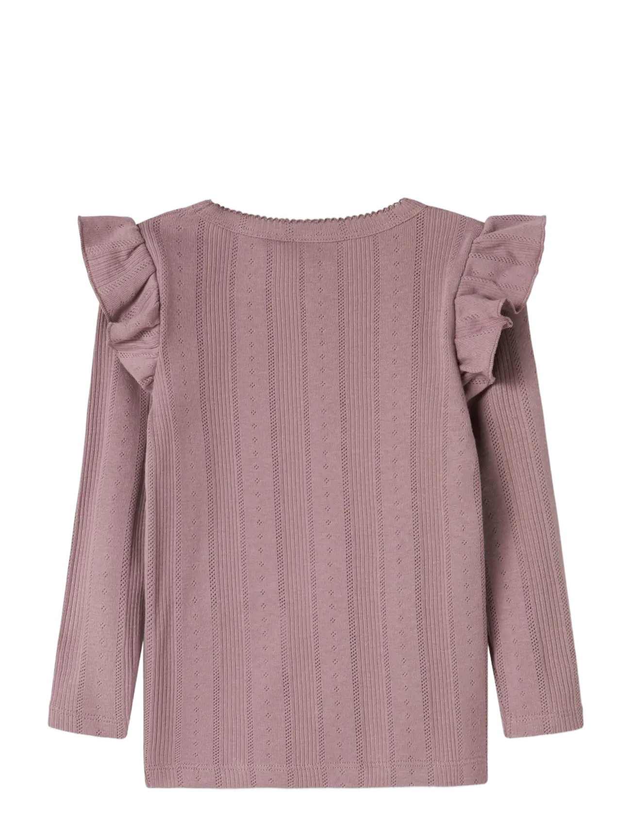 name it - NMFJULIA LS SLIM TOP NOOS - t-shirts - elderberry - 1