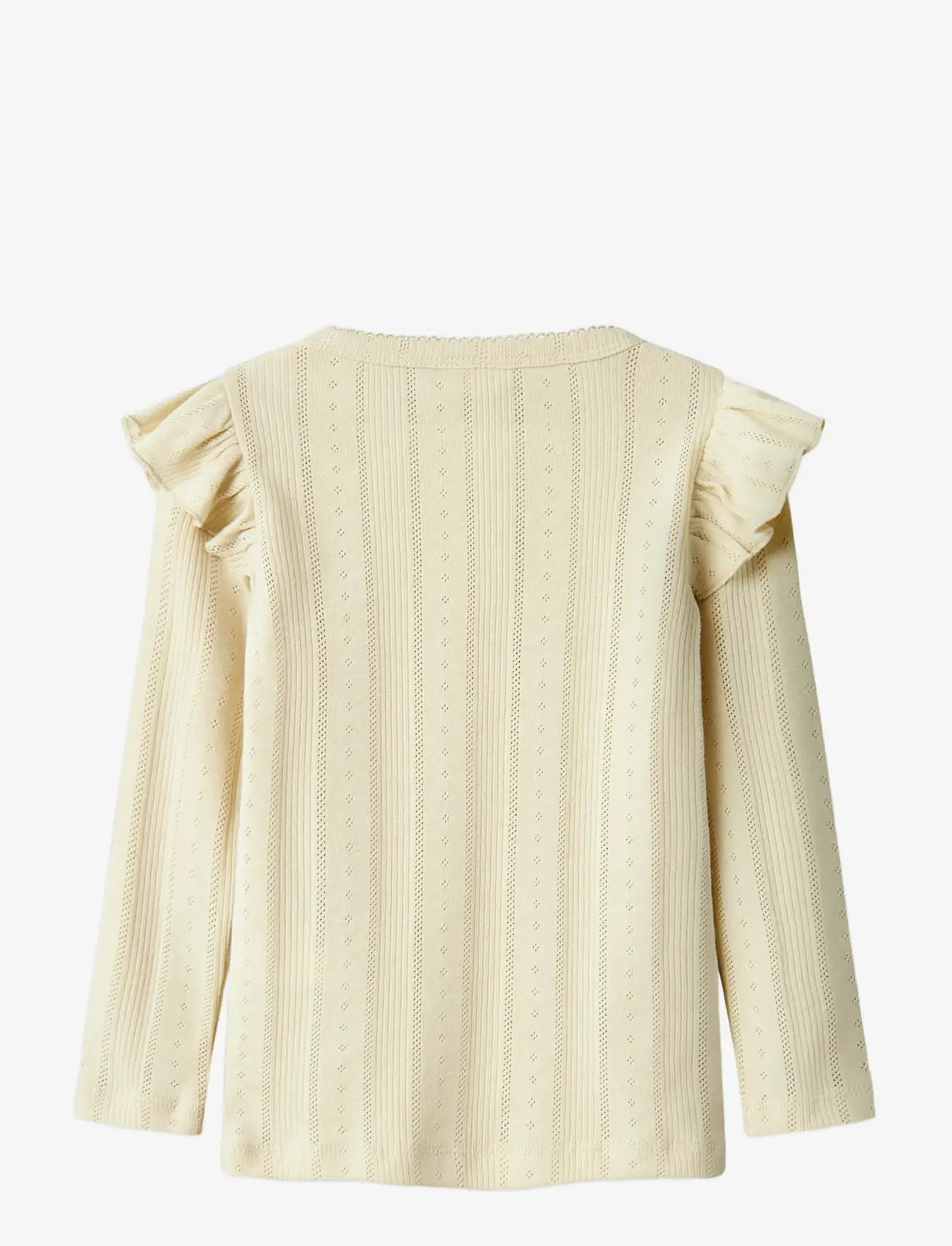 name it - NMFJULIA LS SLIM TOP NOOS - långärmade t-shirts - summer sand - 2