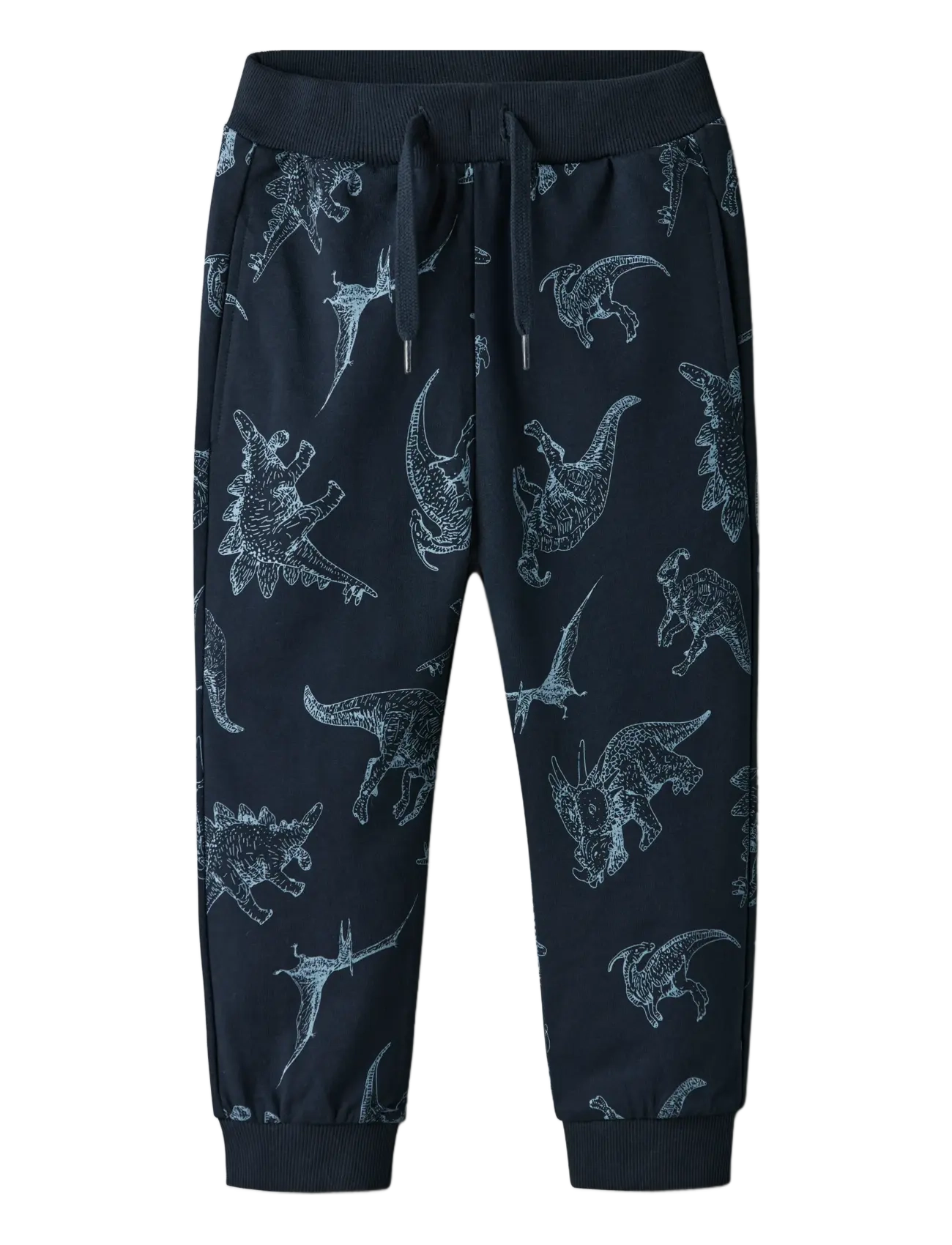 name it - NMMVARON AOP SWT PANT UNB NOOS - jogginghosen - dark sapphire - 0