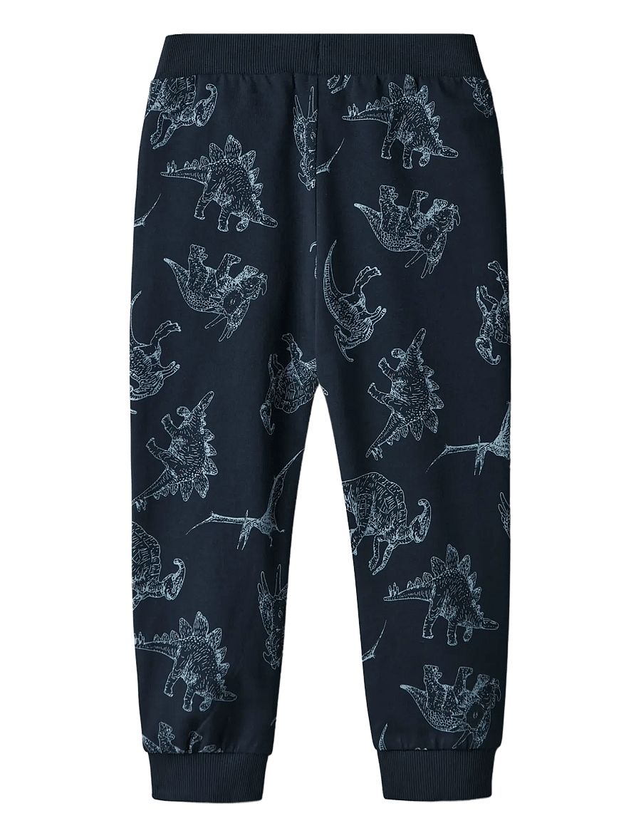 name it - NMMVARON AOP SWT PANT UNB NOOS - jogginghosen - dark sapphire - 1