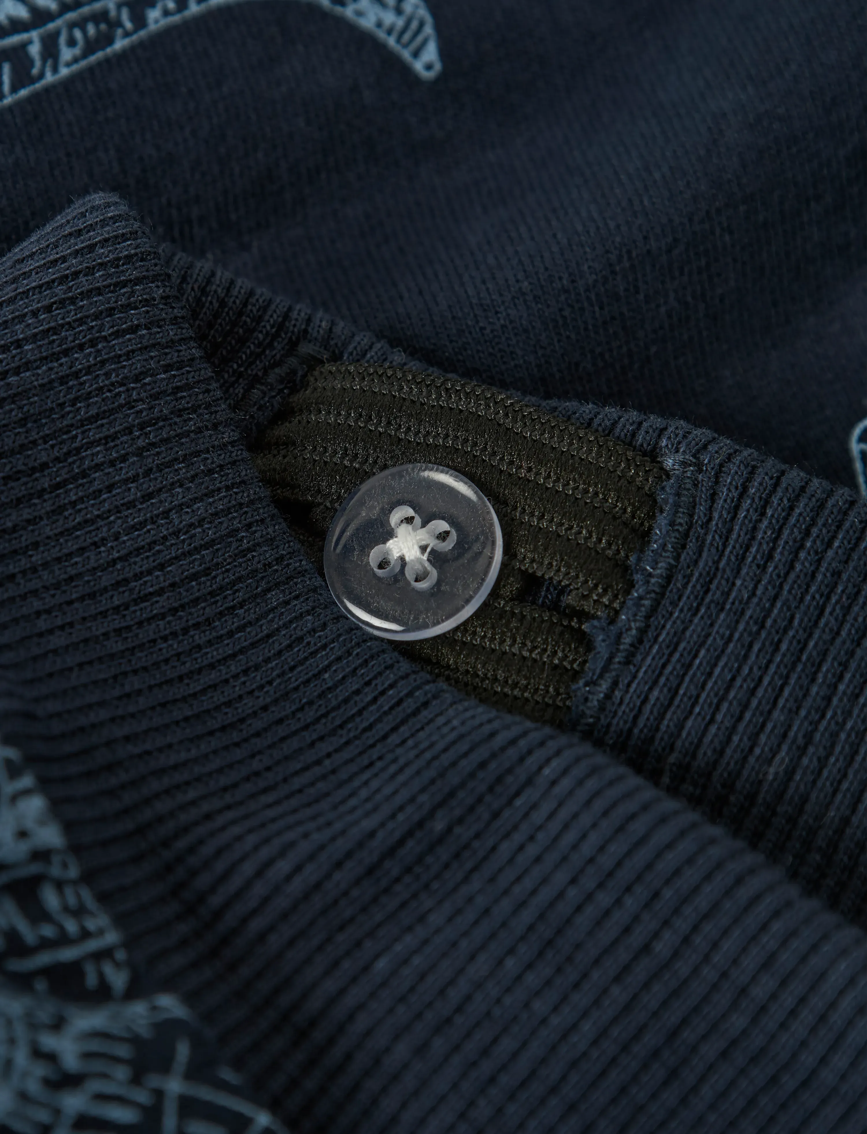 name it - NMMVARON AOP SWT PANT UNB NOOS - jogginghosen - dark sapphire - 3