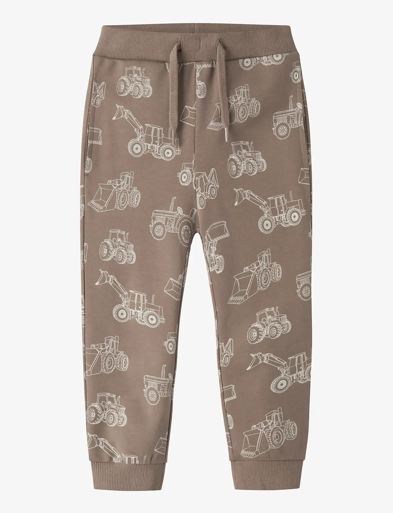 name it - NMMVARON AOP SWT PANT UNB NOOS - sweatpants - fossil - 0