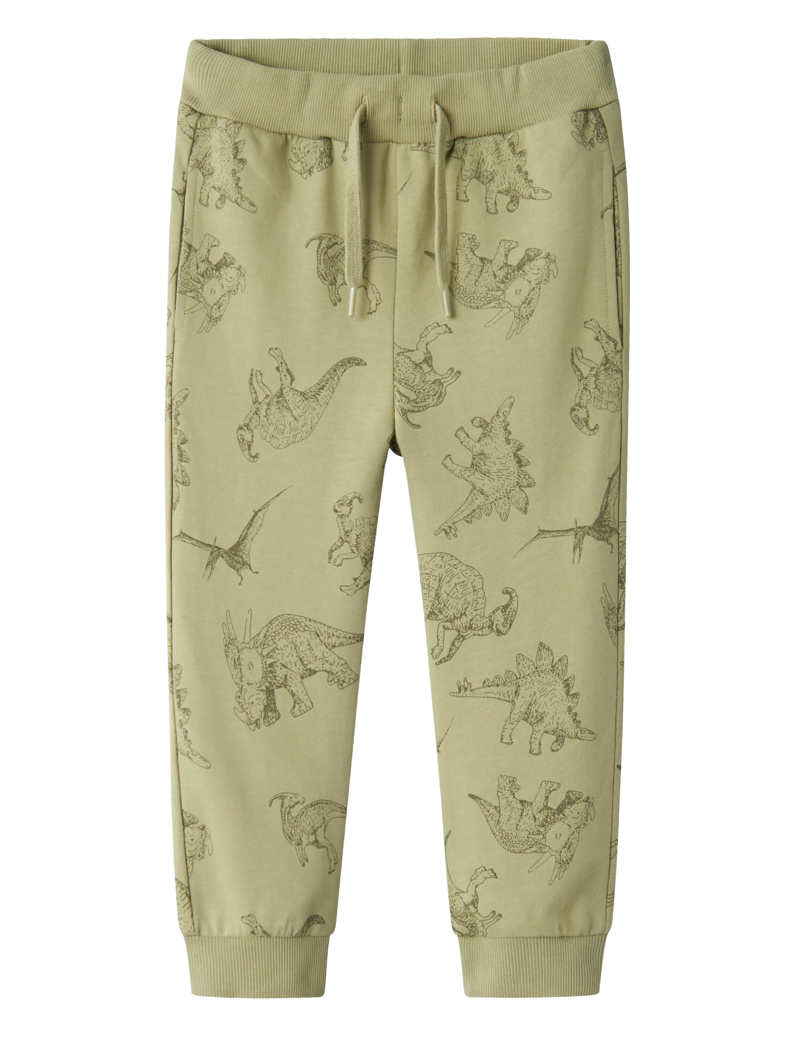 name it NMMVARON AOP SWT PANT UNB NOOS - 4 for 3 - TEA / green