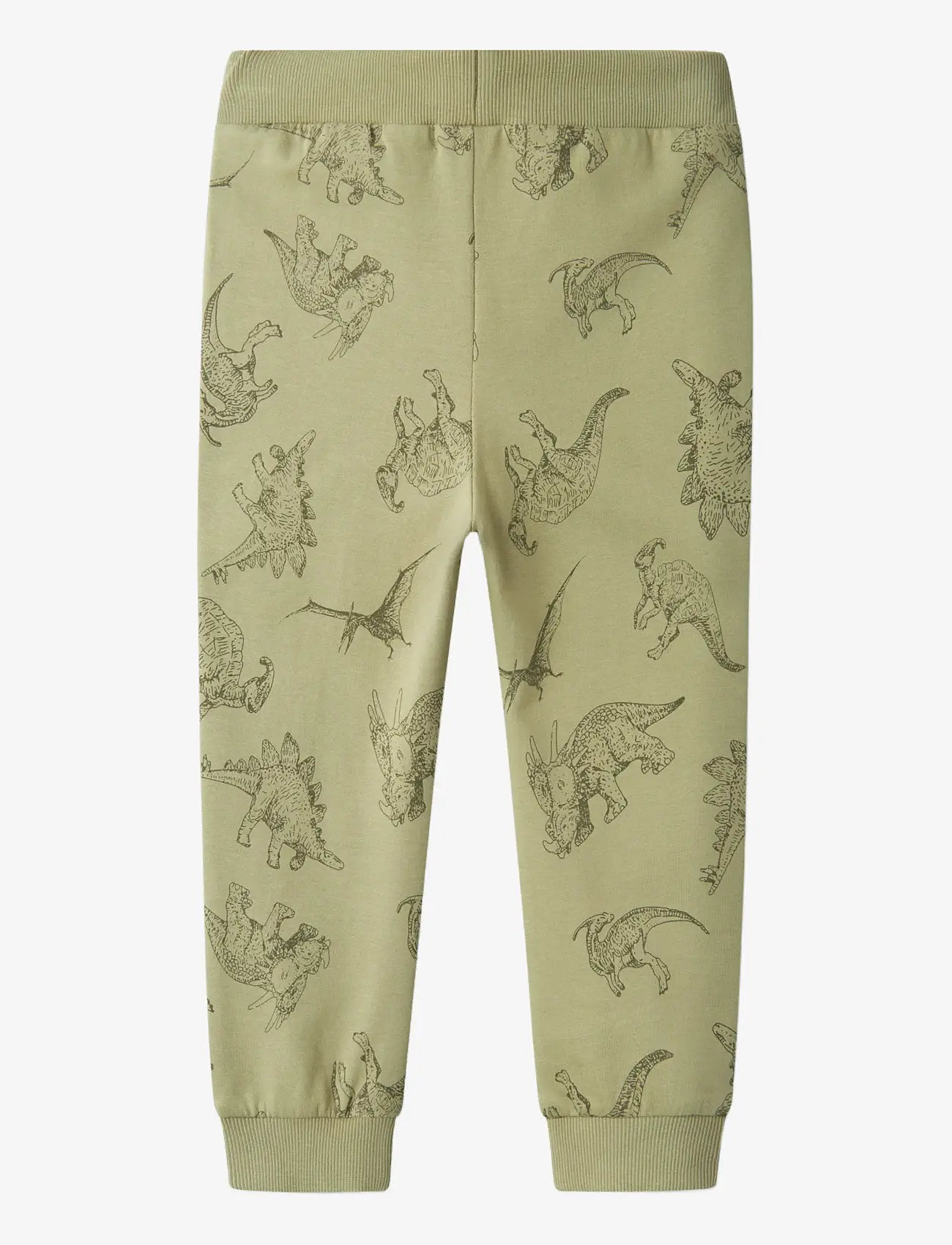 name it - NMMVARON AOP SWT PANT UNB NOOS - herbstliche kleidung - tea - 1