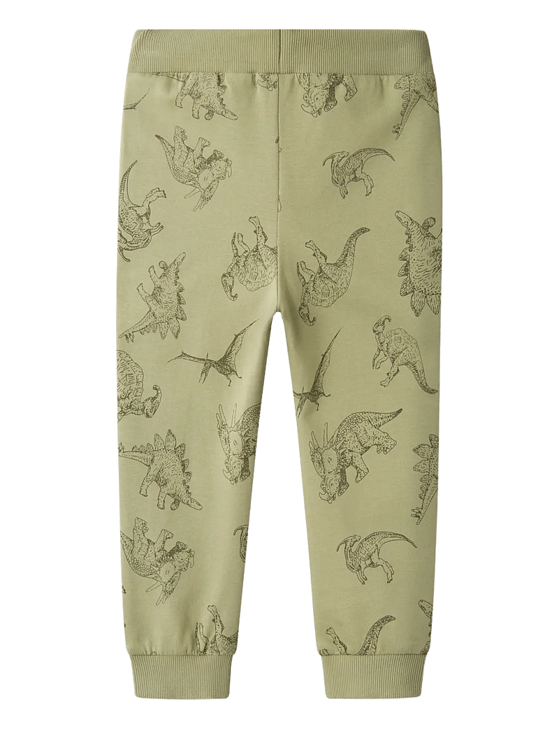 name it - NMMVARON AOP SWT PANT UNB NOOS - dressipüksid - tea - 2