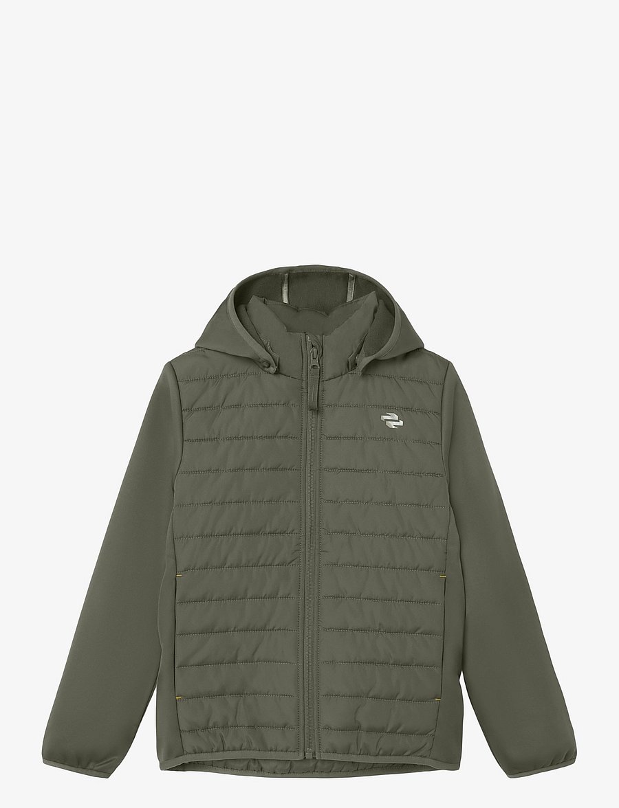 name it - NKNMIO HYBRID JACKET FO TB - dusty olive - 0