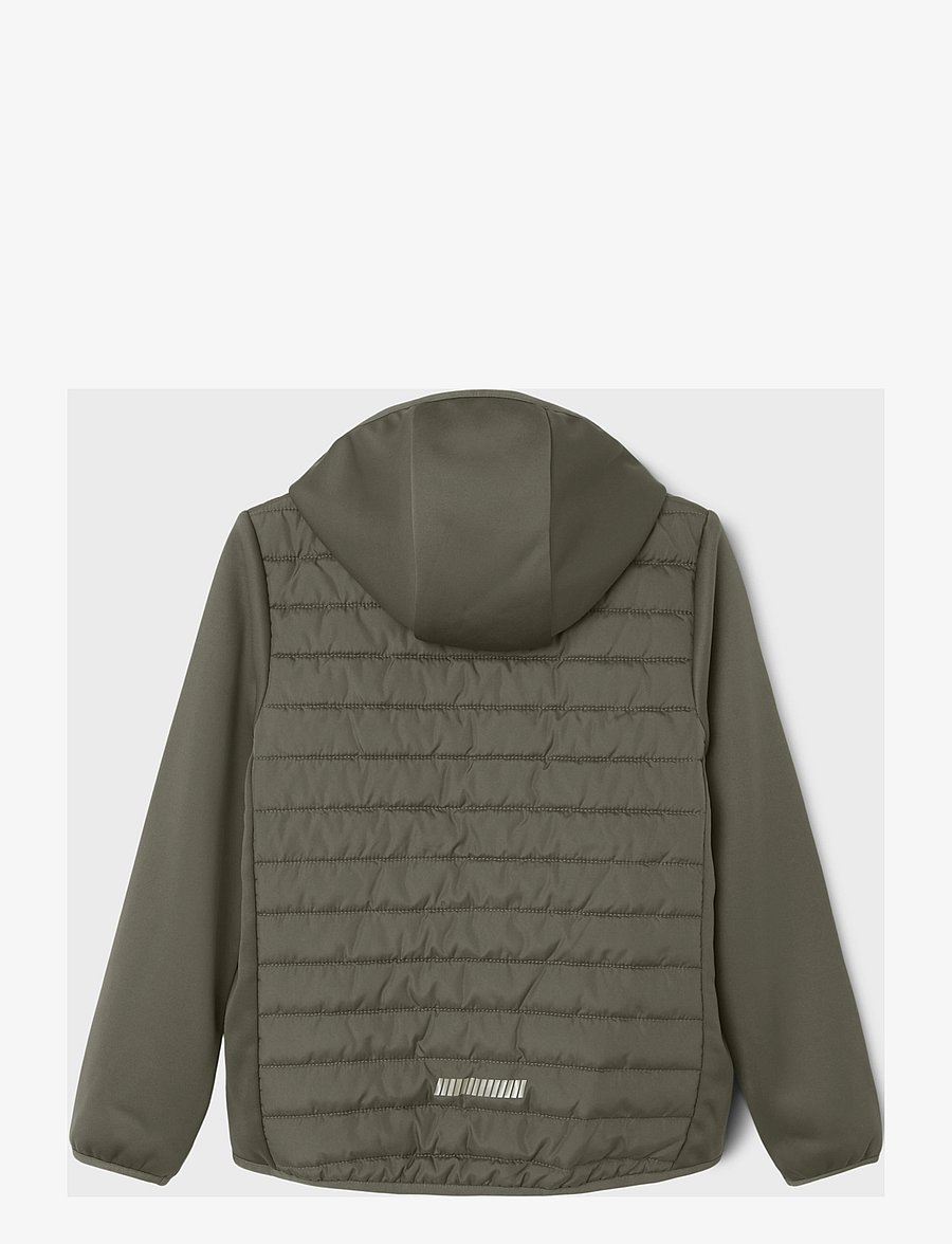name it - NKNMIO HYBRID JACKET FO TB - dusty olive - 1