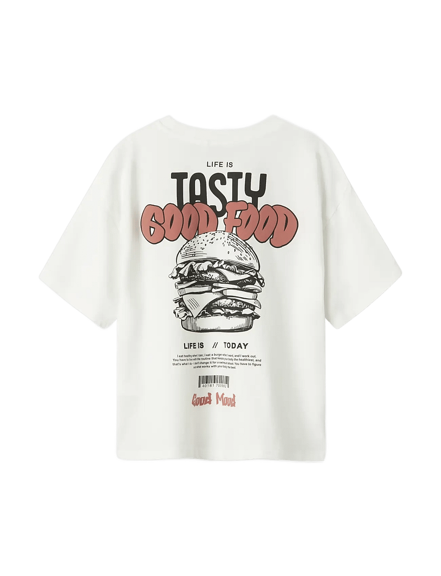 name it - NKMTIBILBO SS RLX TOP - kortærmede t-shirts - cloud dancer - 2