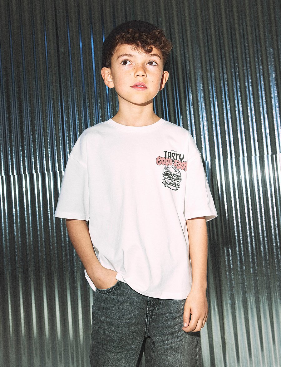 name it - NKMTIBILBO SS RLX TOP - kortærmede t-shirts - cloud dancer - 0