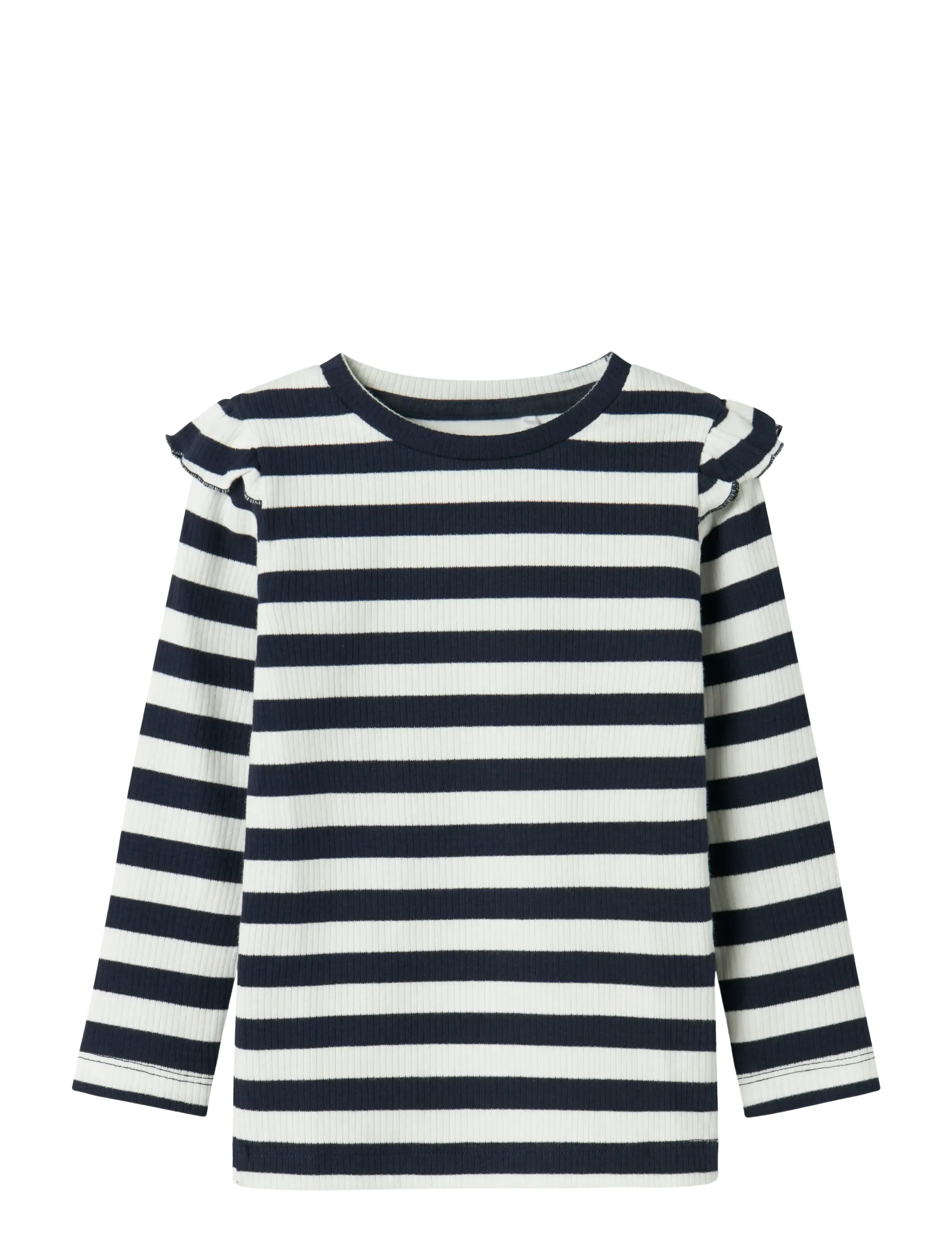 NMFTAIA SLIM LS TOP LNOOS - NAVY BLAZER