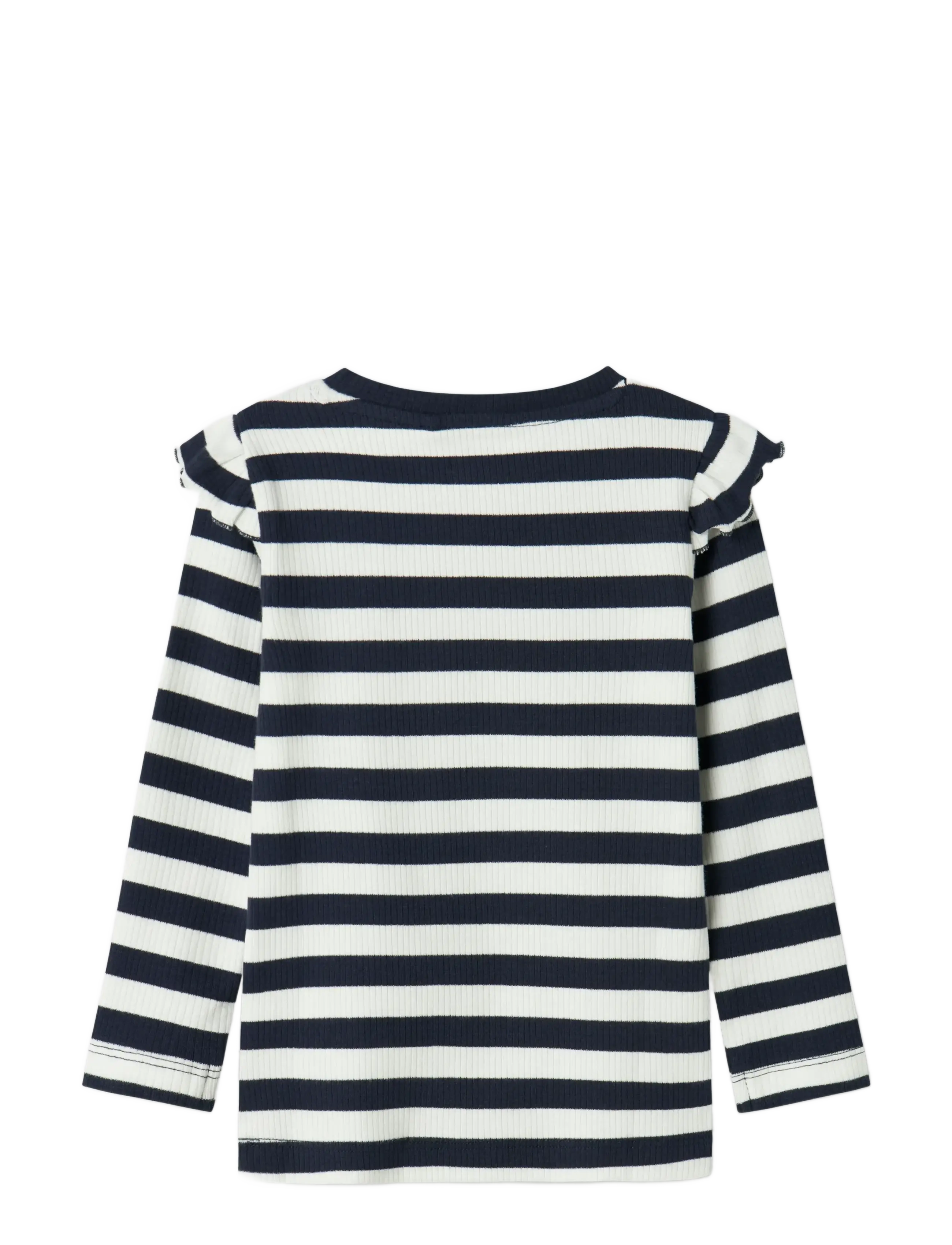 name it - NMFTAIA SLIM LS TOP LNOOS - t-shirts - navy blazer - 1