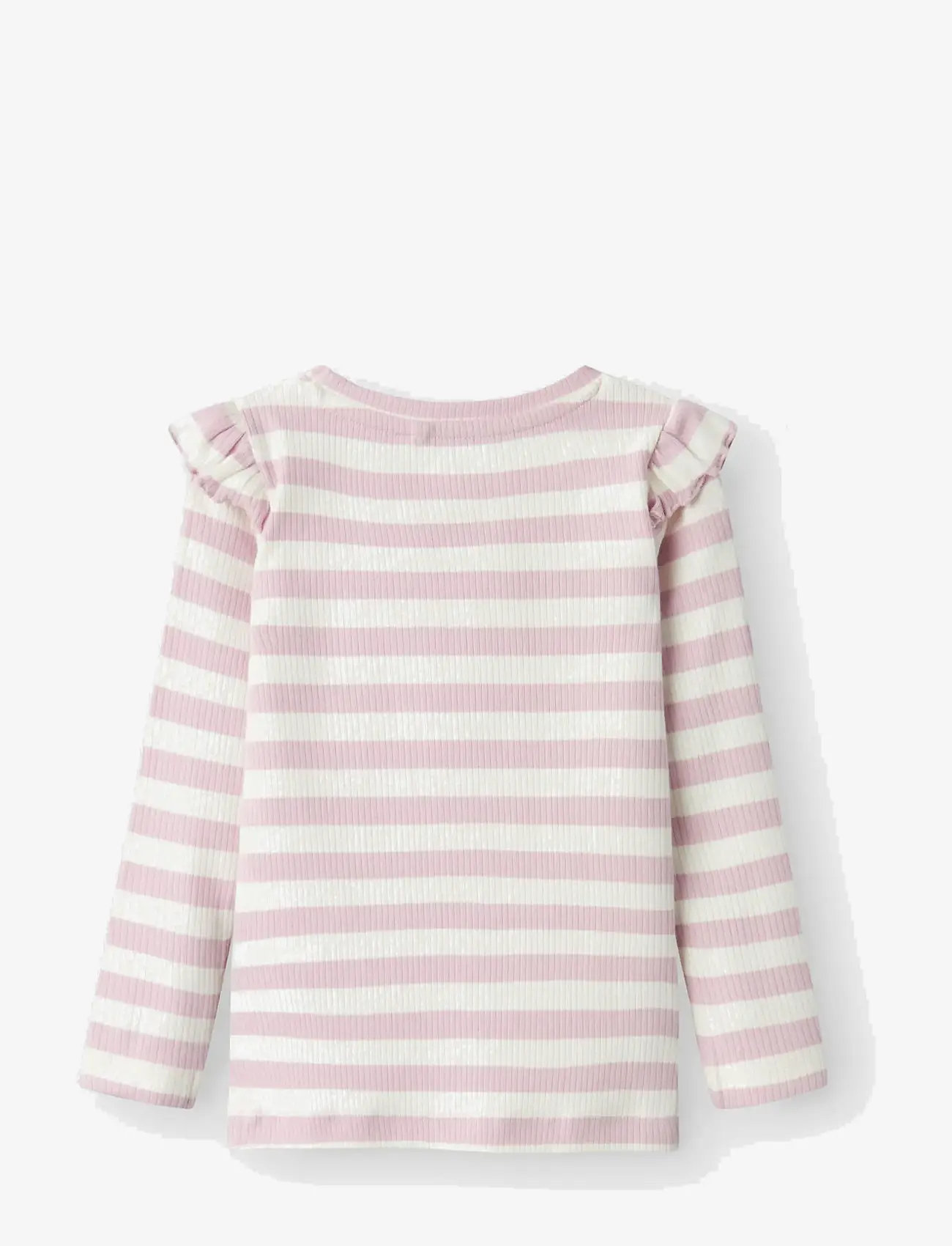 name it - NMFTAIA SLIM LS TOP LNOOS - efterårstøj - winsome orchid - 1