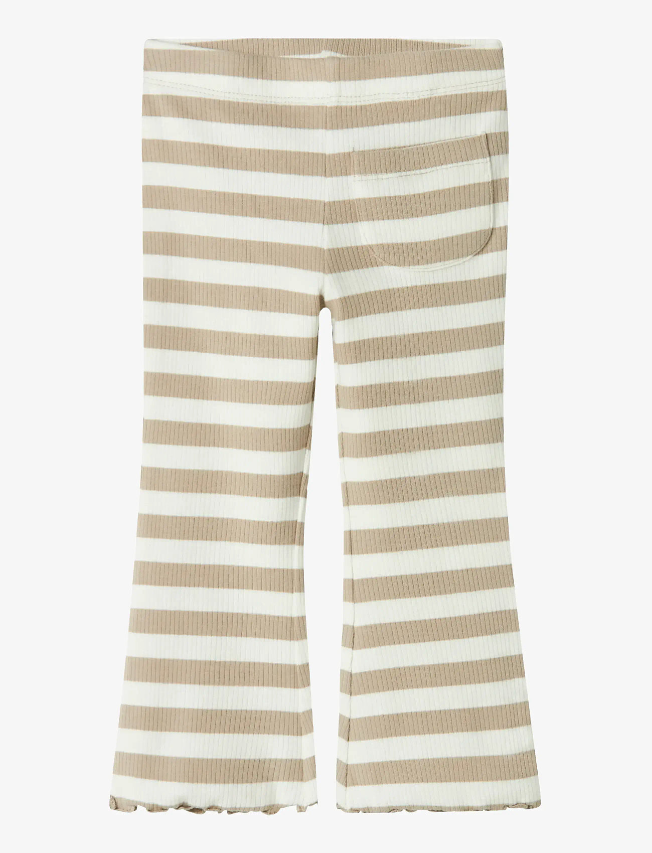 name it - NMFTAIA SLIM BOOTCUT PANT LNOOS - herbstliche kleidung - pure cashmere - 0