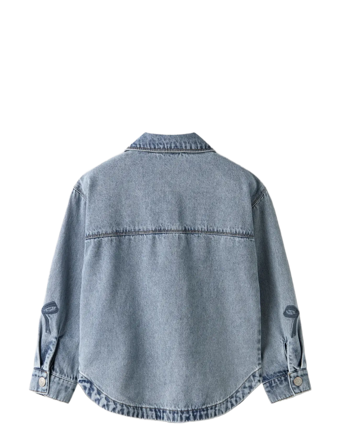 name it - NKFGLORIA DNM EMB JACKET 7511-ZA T - denim & corduroy - medium blue denim - 2
