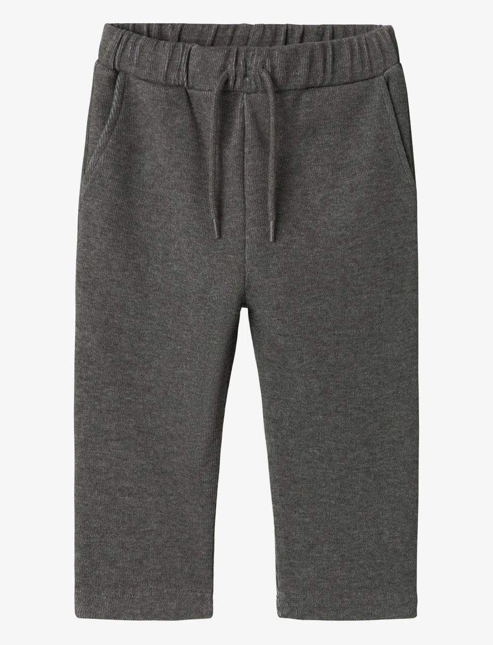 name it - NMMTAMMES NREG SWEAT PANT UNB - sporta bikses - dark grey melange - 0