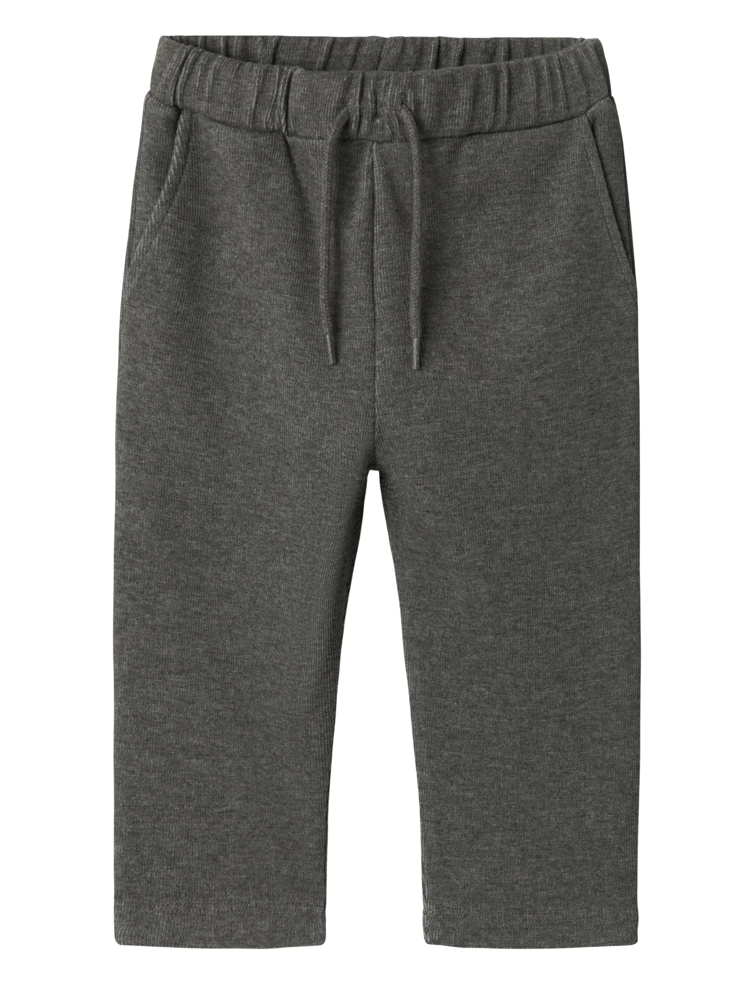 name it NMMTAMMES NREG SWEAT PANT UNB - Nederdelar - DARK GREY MELANGE / grey